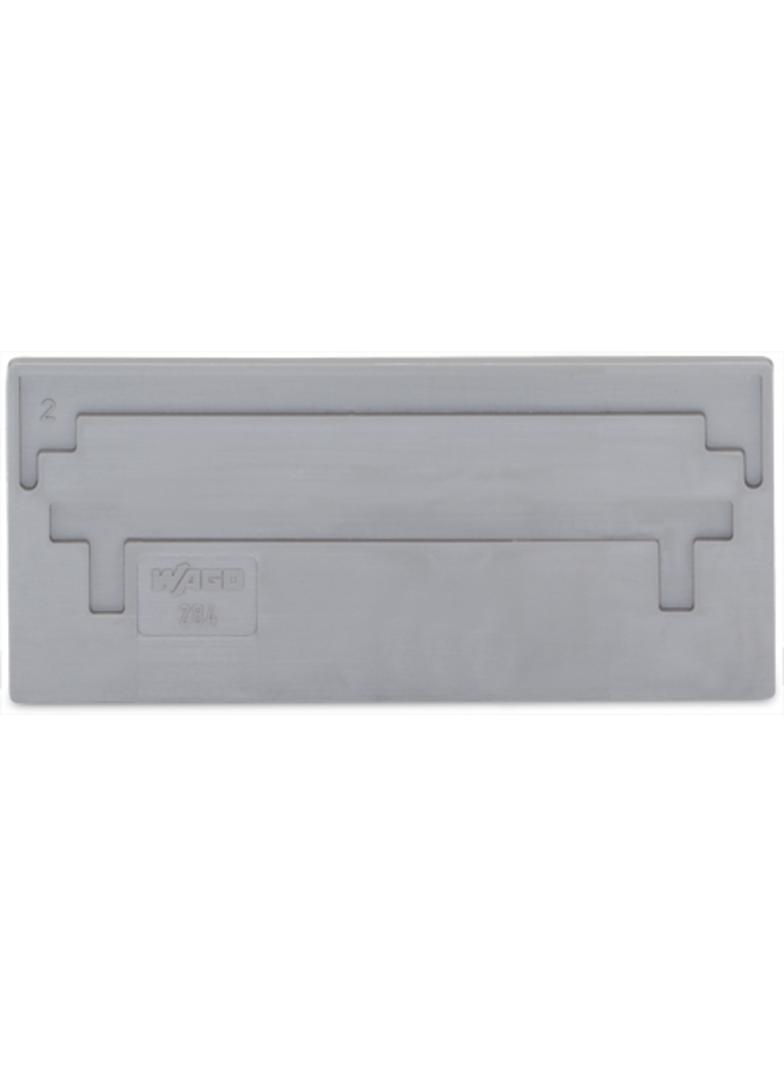 ścianka rozdzielająca szara