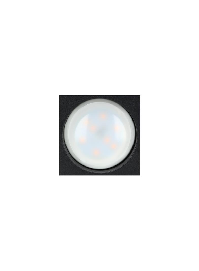 BARBRA DLS GU10 downlight max 50W, IP20, kwadrat, czarny, aluminium AD-OD-6142BGU10 ORNO