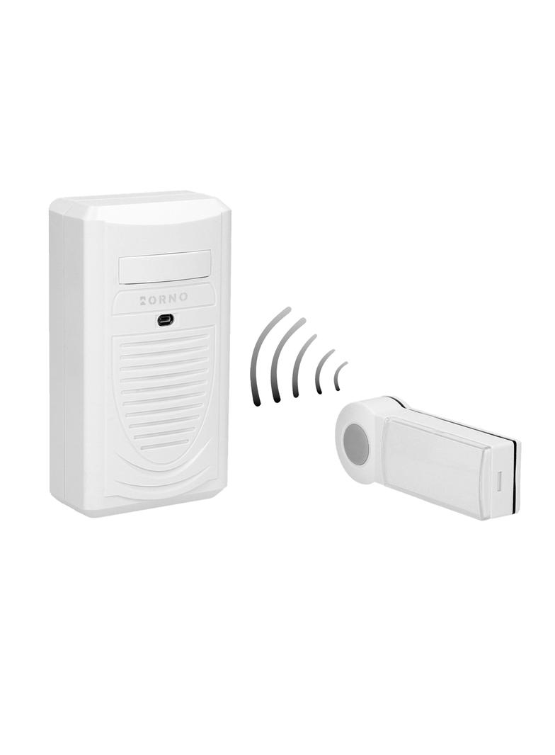 Dzwonek bezprzewodowy DISCO AC sieciowy learning system 1 dźwięk 80m OR-DB-KH-123 ORNO