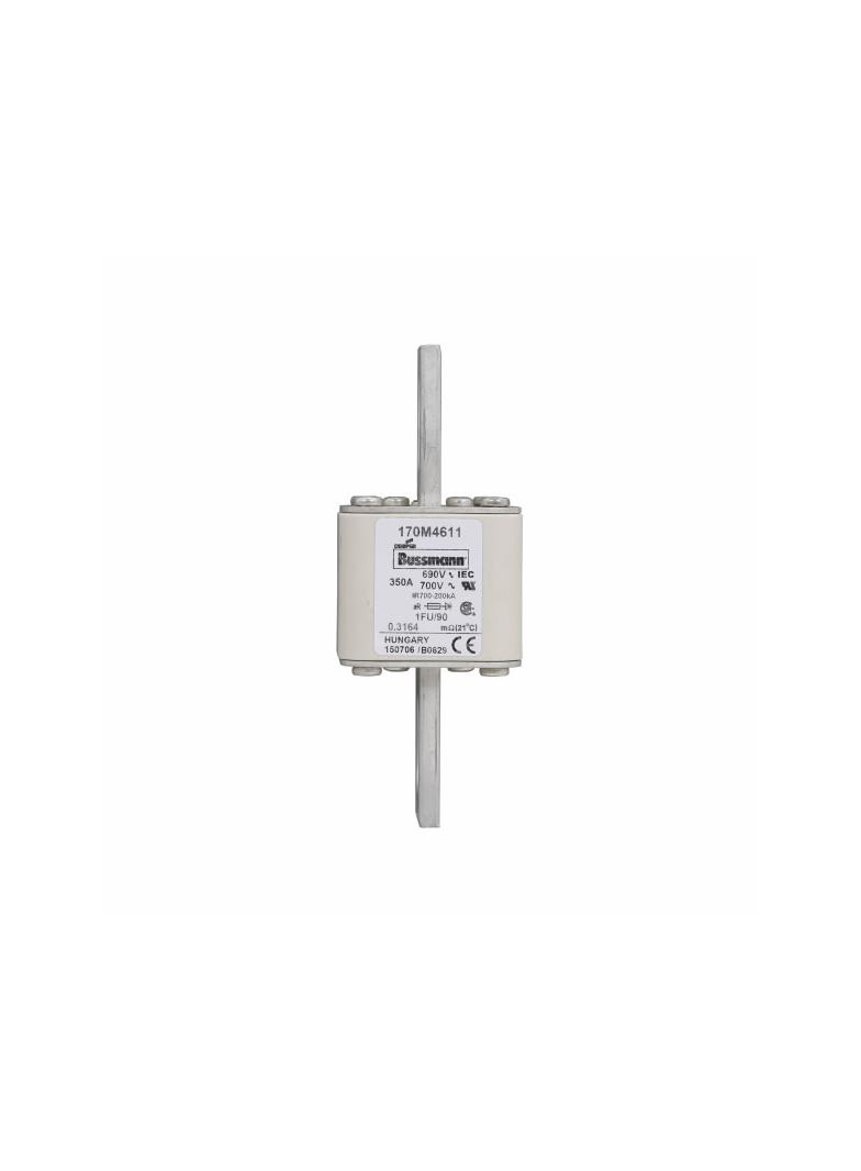 FUSE 350A 690V 1FU/90 AR UC Wkładka szybka 350A AC 690V rozmiar 1 53x69x136 mm aR IEC UL, 170M4611 E