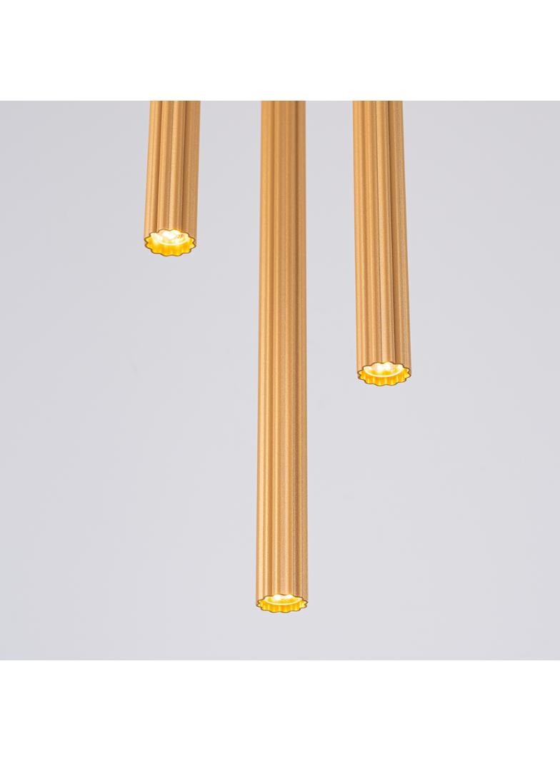 Lampa wisząca ARCHE 3P złota