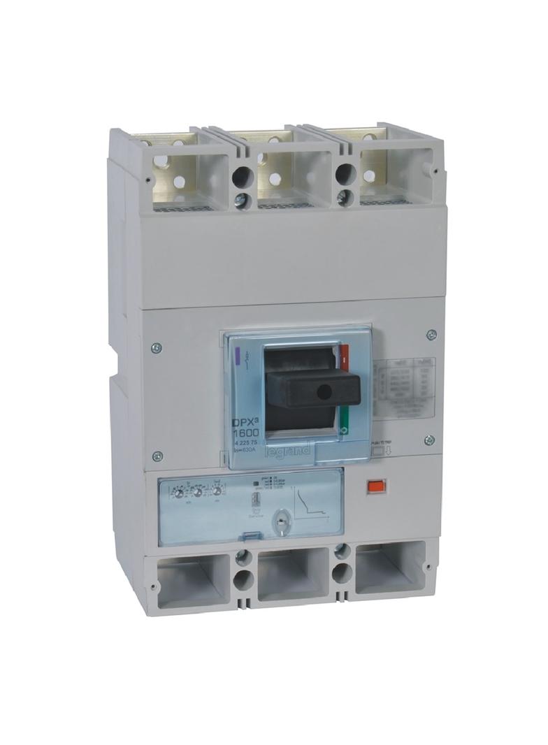 Wyłącznik DPX3 1600 S1 3P 630A 100Ka 422575 LEGRAND