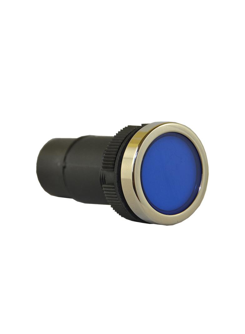 Lampka MD22PB 24V-230V błyskająca niebieska