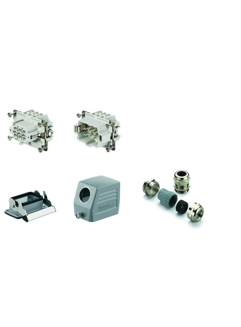 HDC-KIT-HE 06.100 Akcesoria do złączy przemysłowych, nr katalogowy 1712460000