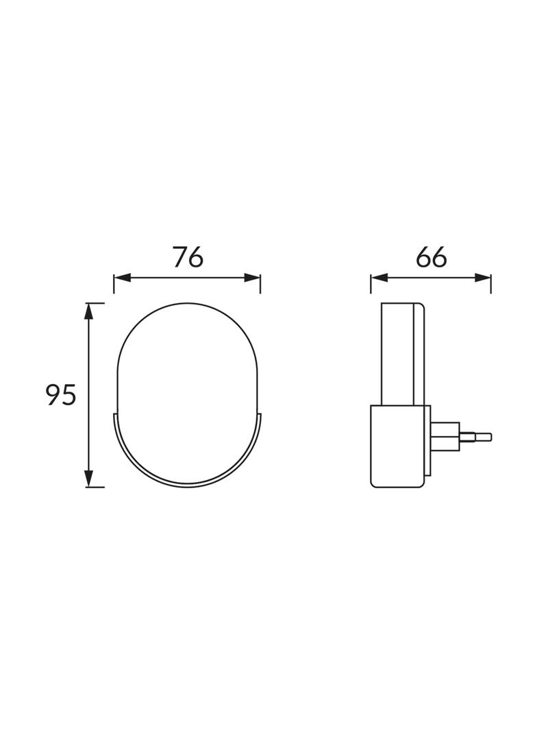 Lampka wtykowa LED BEZA LED 1W L