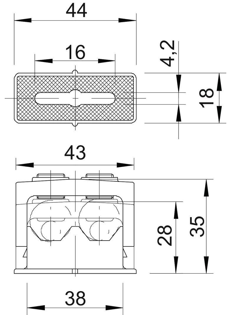 3040/2 LGK, UCHWYTY ISO 6-16 TWORZ.SZ.