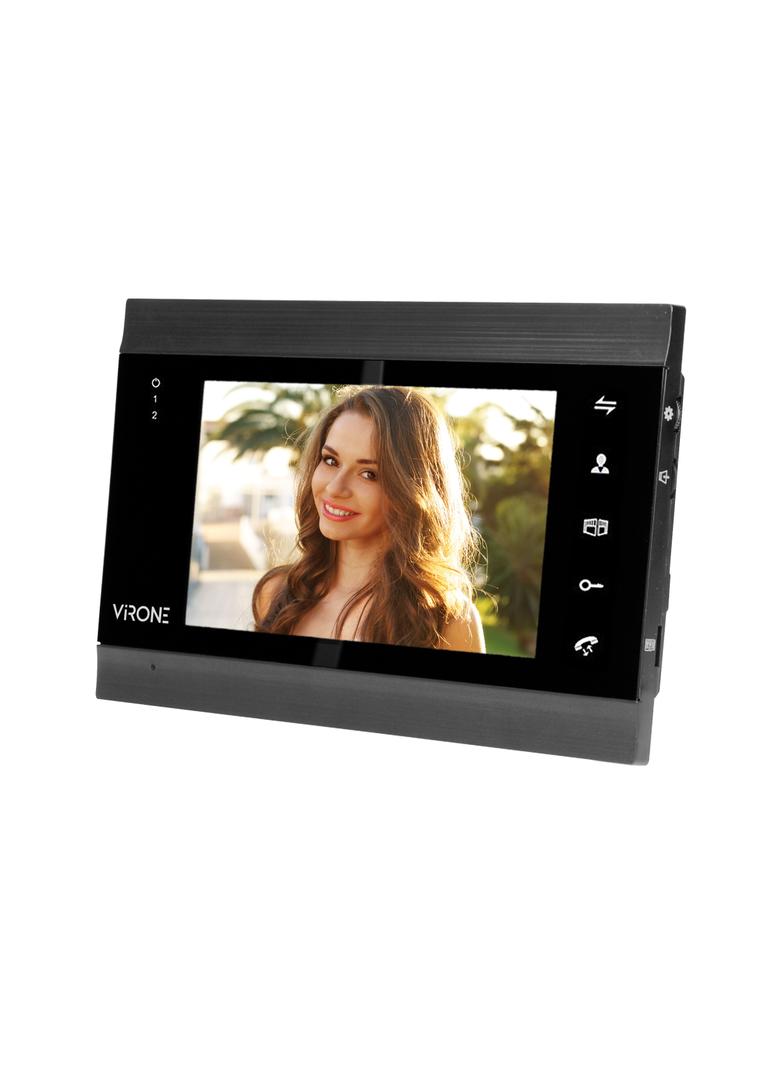 Wideo monitor bezsłuchawkowy kolorowy LCD 7 WiFi + APP na telefon z gniazdem na kartę pamięci T VDP-