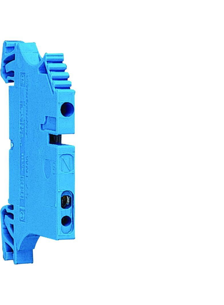 Zacisk szeregowy neutralny 4mm2 dla szyn zbiorczych 10x3mm KXA04ND HAGER