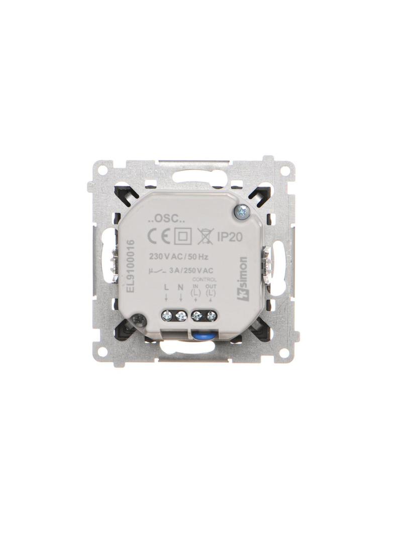 Simon 54 Oprawa oświetleniowa LED z czujnikiem ruchu 230 V AC 1.4 W białe neutralne 4000 K antracyt DOSCB.01/48 KONTAKT