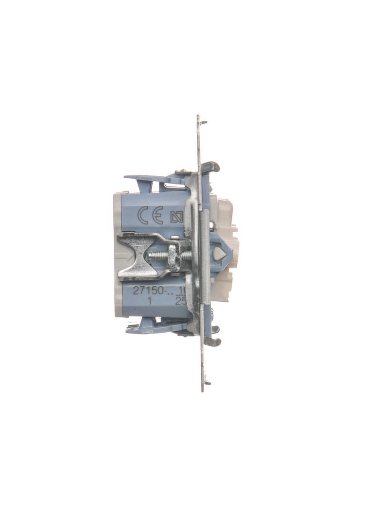 Simon 54 Łącznik schodowy i przycisk zwierny (mechanizm) 10A 250V szybkozłączka SW6P1M KONTAKT