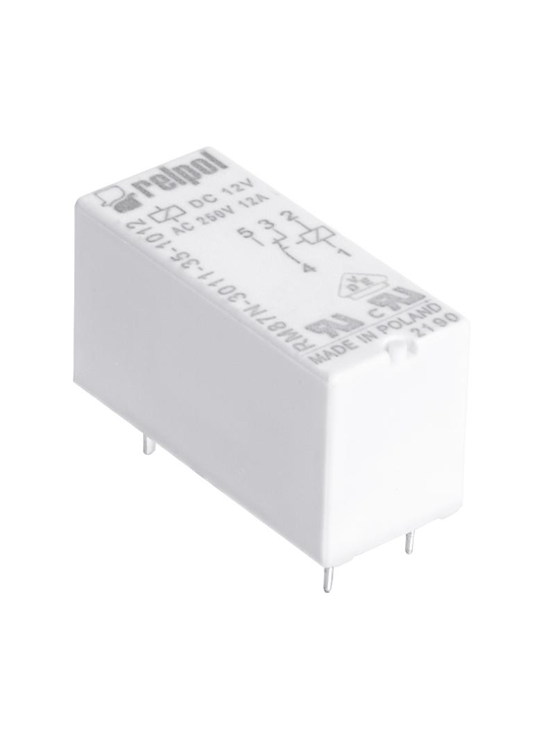 Przekaźnik miniaturowy 1Z 12A 60V DC raster 35mm RM87N‑2021‑35‑1060 600675 /20szt./ RELPOL