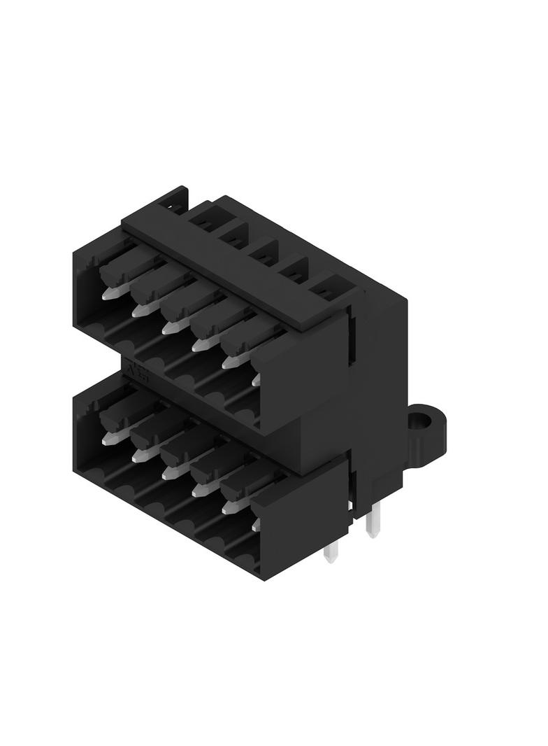 SLD 3.50/12/90G 4.5SN BK BX Wtyki PCB (złącza płyty), 3.50 mm, Liczba biegunów: 12, kąt odejścia: 90° /50szt./ 1634310000 WEIDMÜLLER
