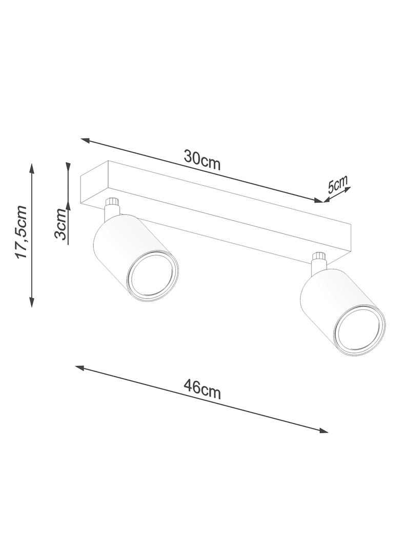 Sollux Plafon VERDO 2 biały SL.1286