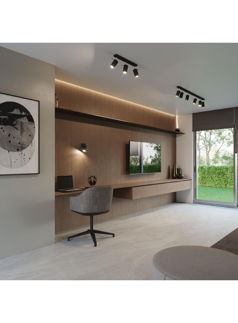 Sollux Plafon RING 3L czarny SL.0093