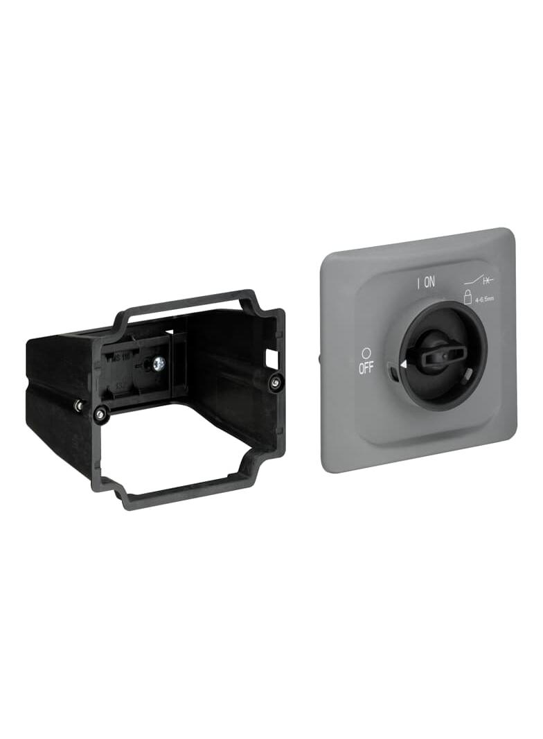 Element montażowy na drzwi MS132 szary/czarny DMS132-G