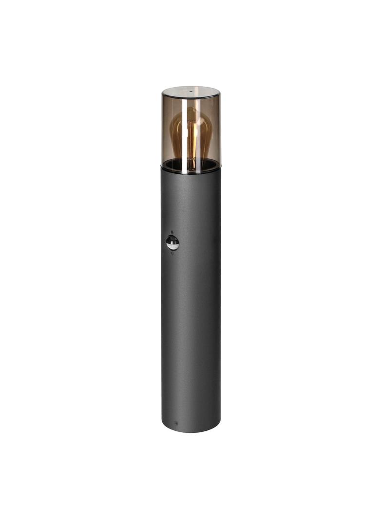 SALVIA oprawa ogrodowa słupek z czujnikiem PIR E27 max. 15W IP54 50cm szary Orno AD-OP-6575GE27PPR ORNO