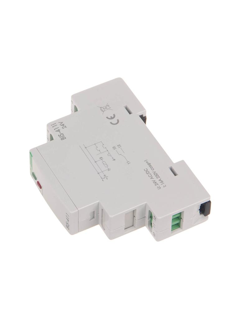 Przekaźnik bistabilny 9-30 V AC/DC montaż na szynie DIN BIS-411-24V F&F