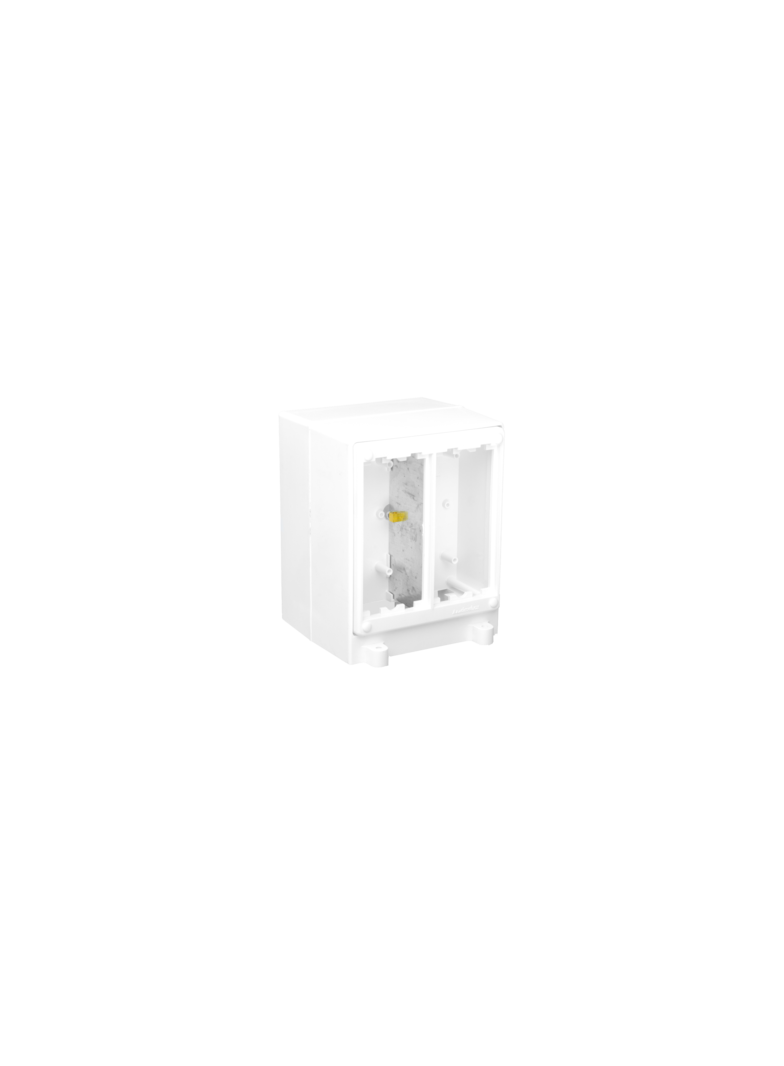 Simon Connect Miniwieża 4-modułowa z ramką 8x K45 czysta biel ST400/9 KONTAKT