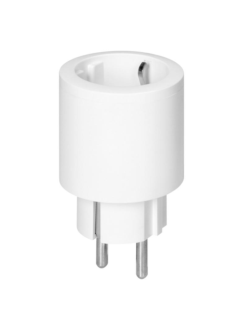 Gniazdo bezprzewodowe Tuya Smart Wi-Fi, Schuko, białe