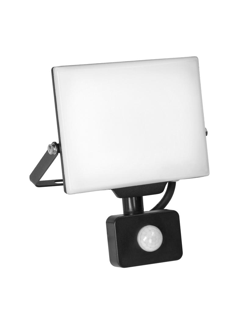 PORTO S LED 30W naświetlacz z PIR, 2400lm, IP44, 4000K, aluminium + poliwęglan