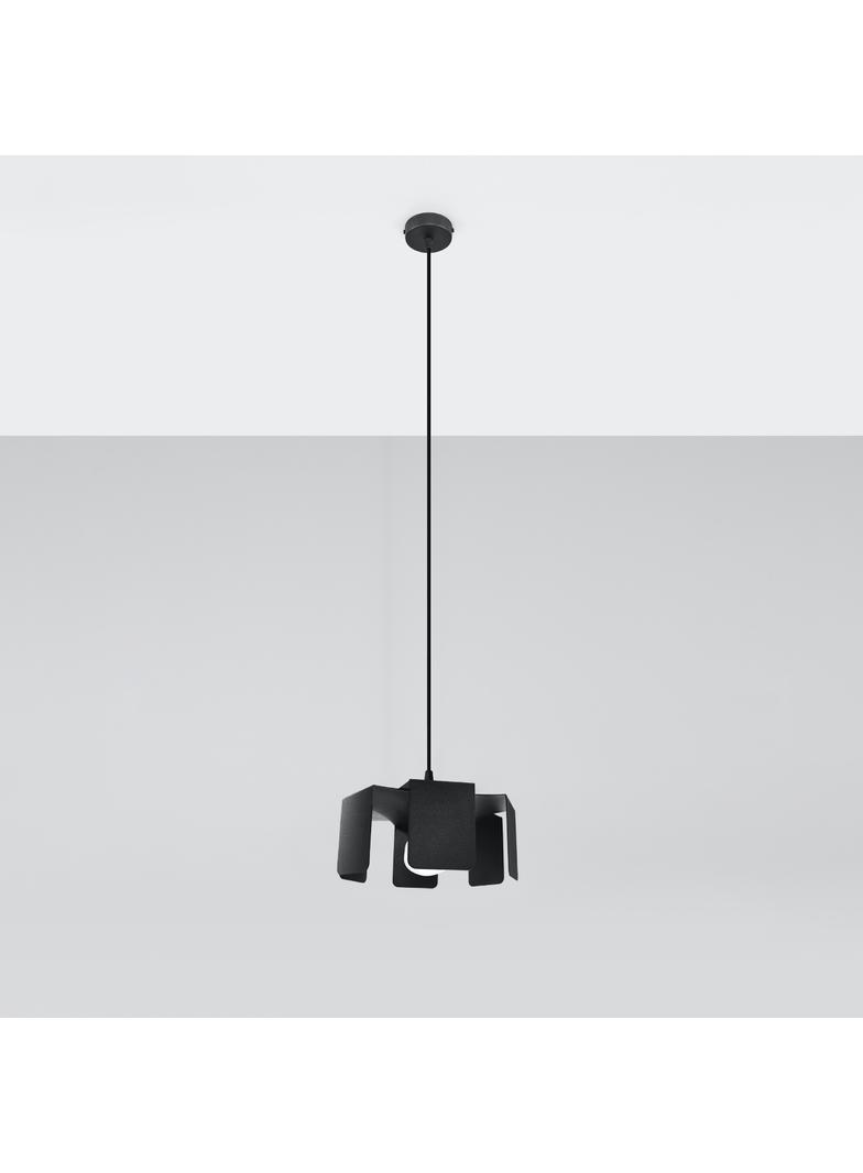 Sollux Lampa wisząca TULIP czarny SL.0667