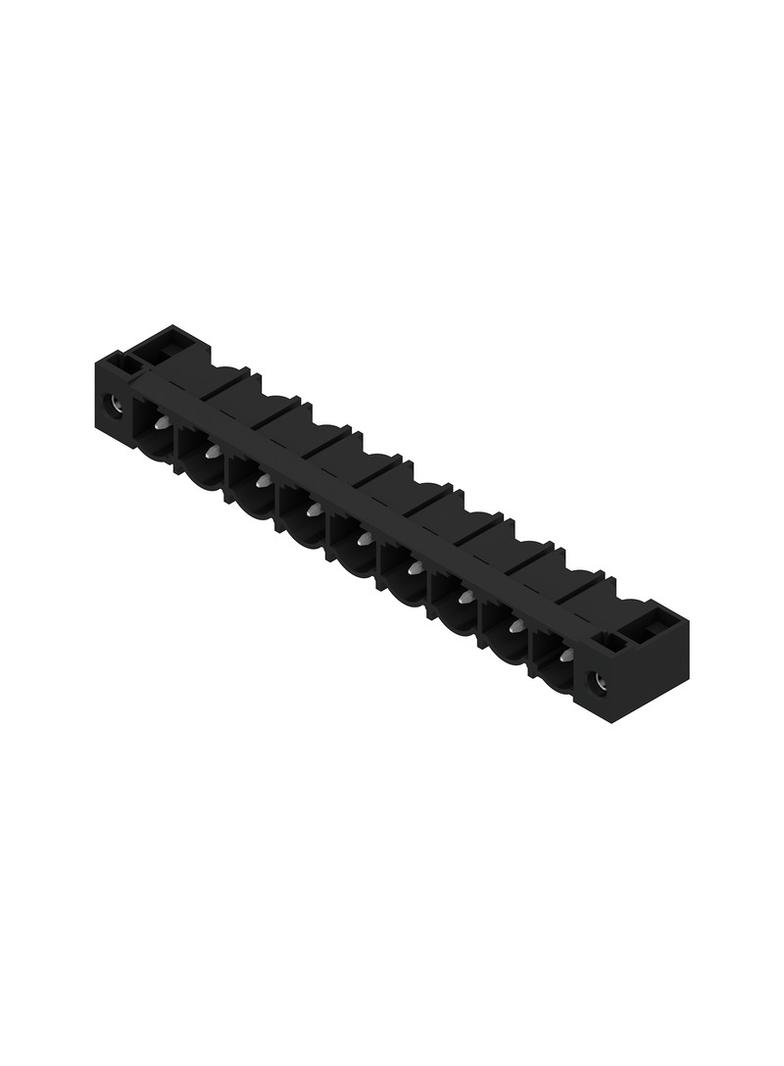 SL 7.62HP/09/90F 3.2 SN BK BX Wtyki PCB (złącza płyty), 7.62 mm, Liczba biegunów: 9, kąt odejścia: 90° /24szt./ 1124290000 WEIDMÜLLER