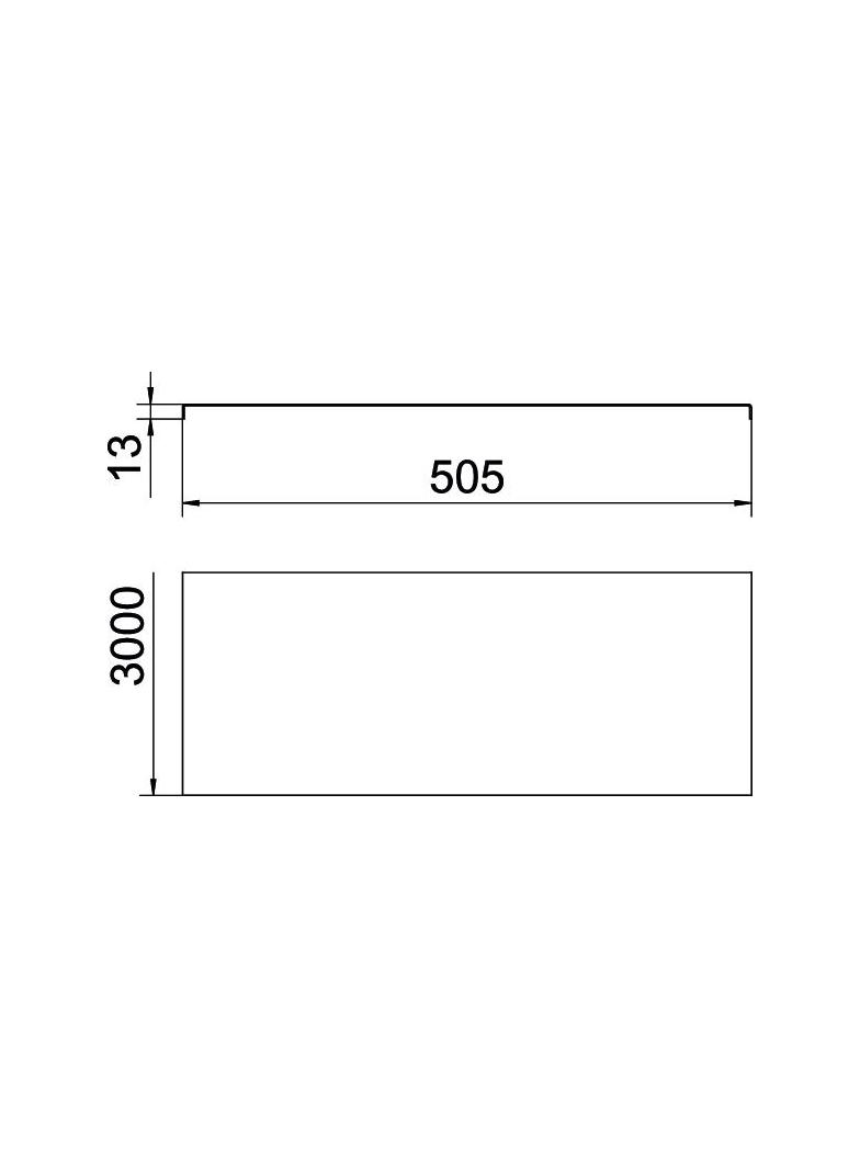DRLU/500, POKRYWA BEZ RYGLA 500 VA