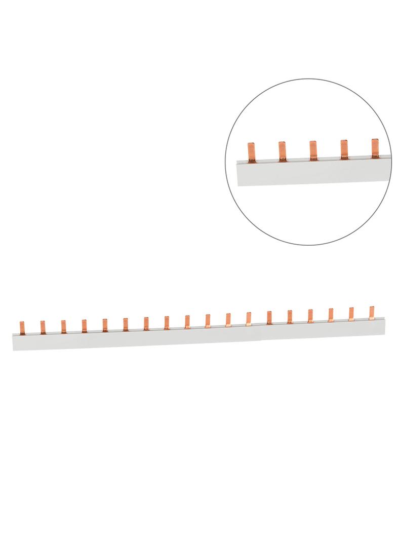 Szyna prądowa sztyftowa 1P 18M 10mm2 S18 1F-10SZ-ypu PIN 45.208 OPATÓWEK