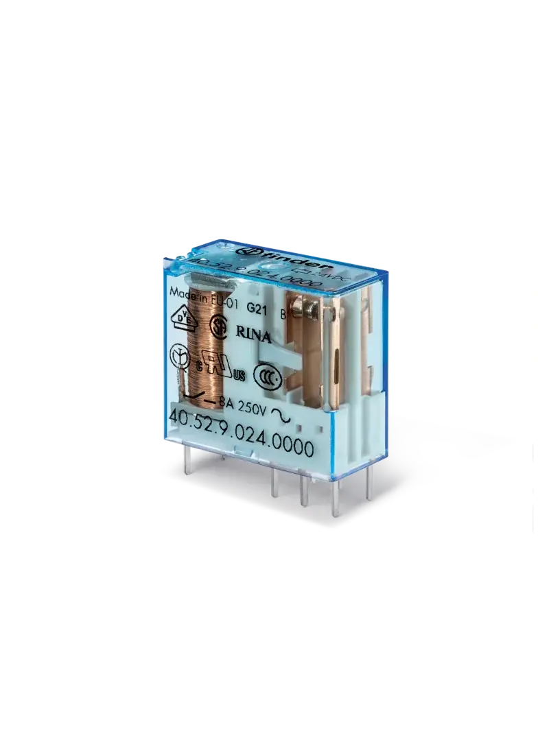 Przekaźnik miniaturowy 2 Z; 8A; 12V AC