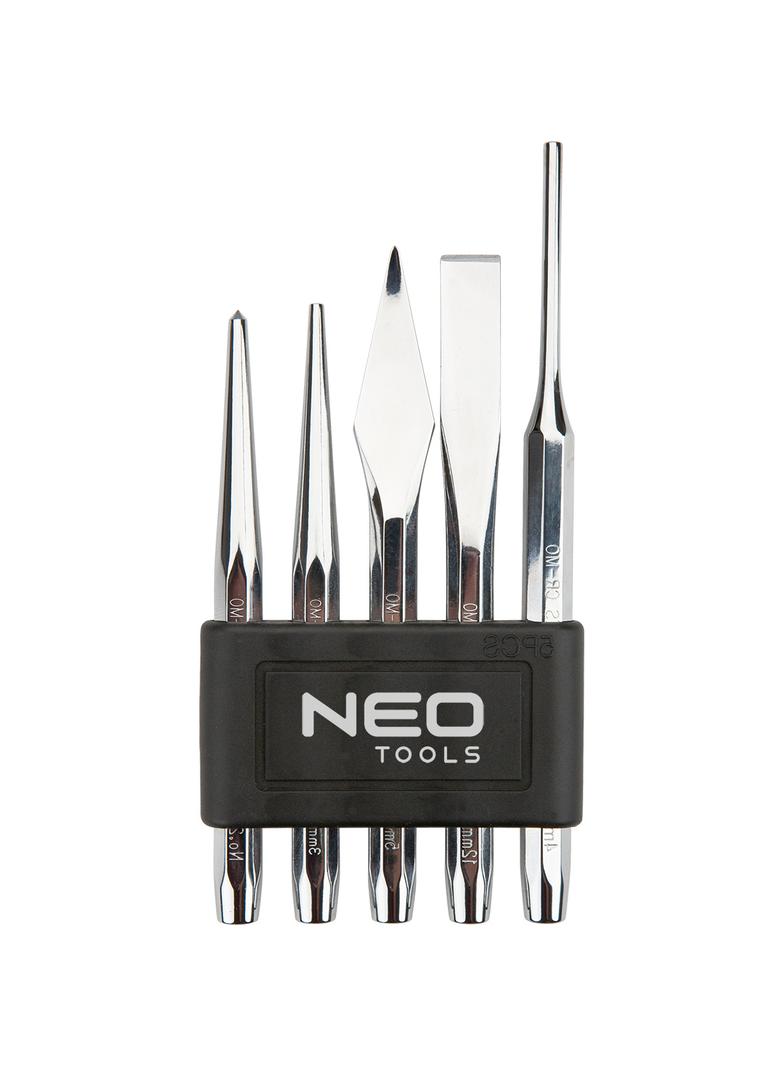 Zestaw wybijaków i przecinaków, 5 szt.