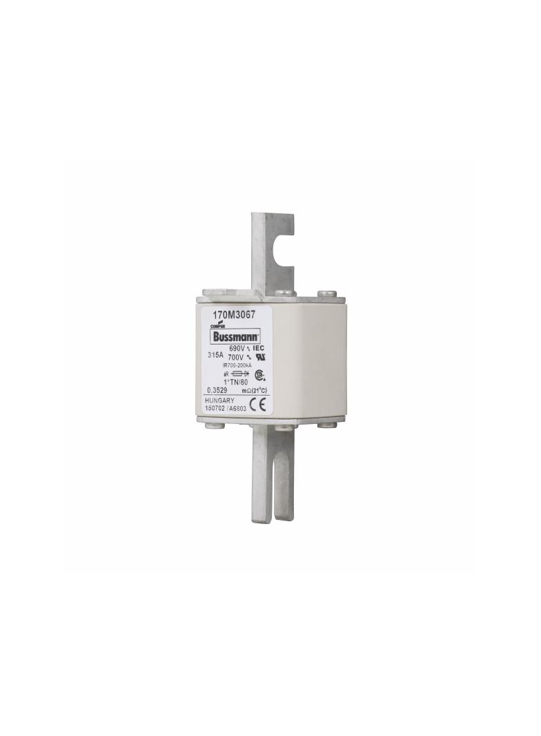 315A 690V 1*TN/80 aR INDICATOR FUSE Wkładka szybka 315A AC 690V compact DIN 1 45x58x104 mm 170M3067