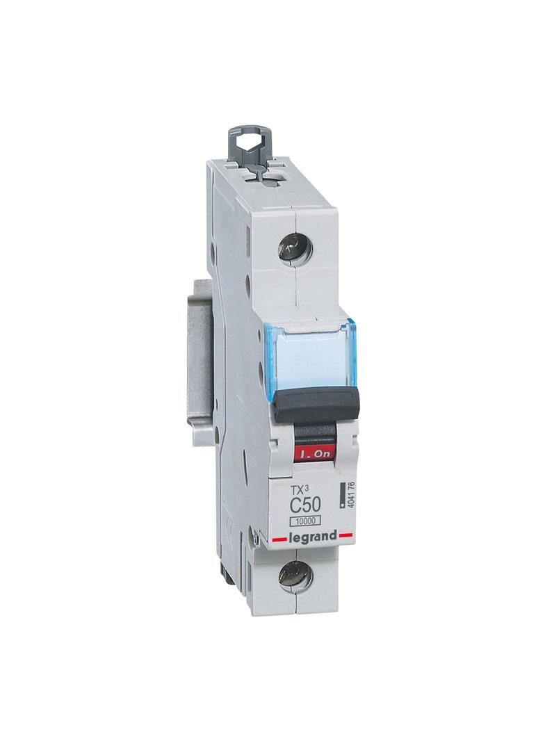 WYŁĄCZNIK NADPRĄDOWY S 311 1P C 50A 10000A SERII TX3, Legrand