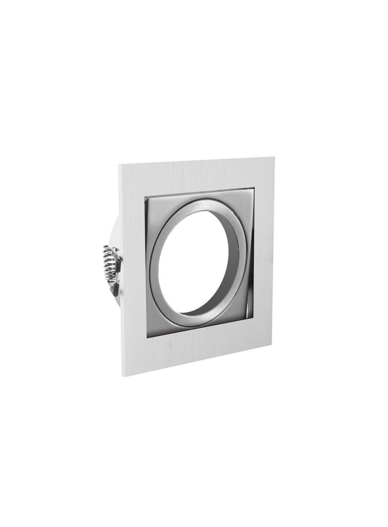 SUFITOWA OPRAWA PUNKTOWA VILA UCHYLNA, IP20, KWADRAT, INOX