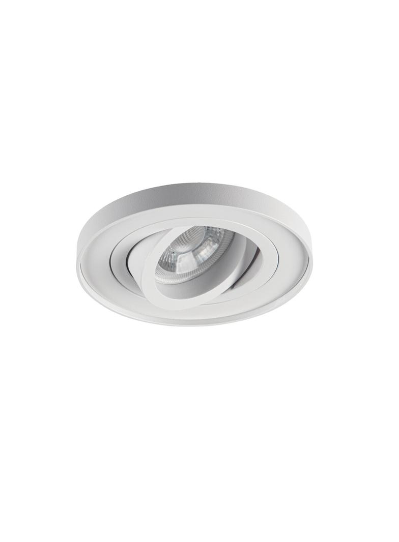 TINY BORD DTO-W Oczko sufitowe TINY BORD DTO-W okrągły stop aluminium kolor biały 1XGx5,3/GU10 KANLU 37167 KANLUX