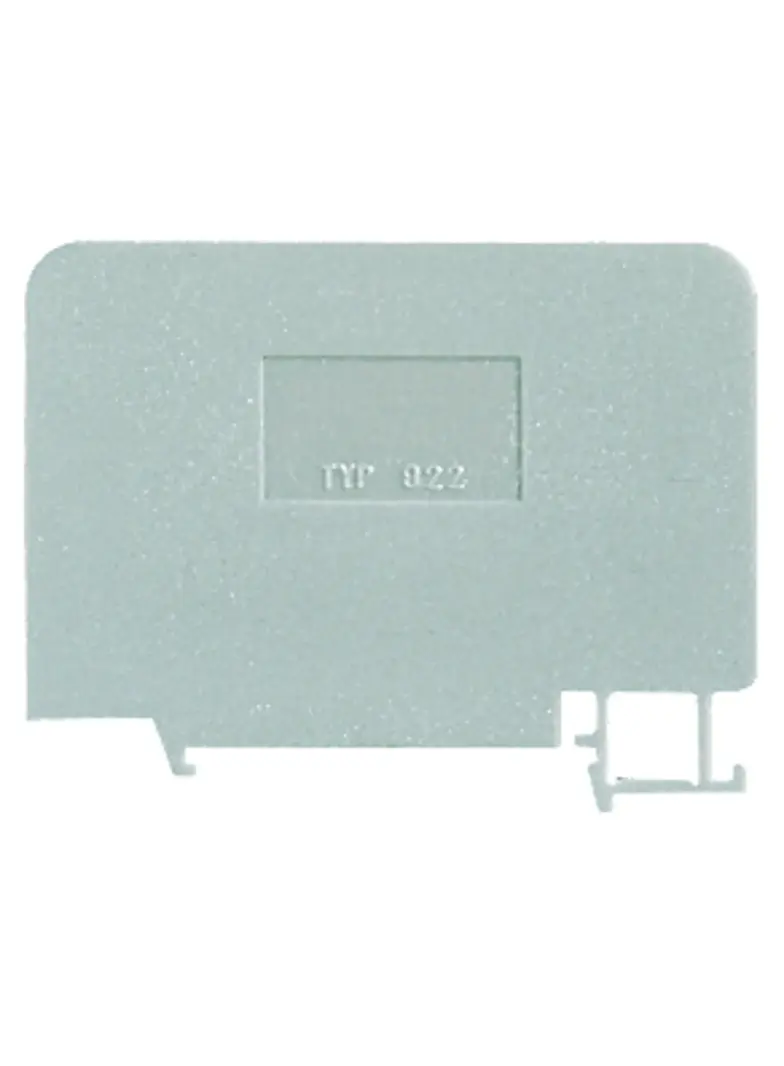 T922 ,  Przekładka, TS 35 dla ZSA 1-4.0; ZSA 1-10.0; ZSC 1-4.0; ZSC 1-10.0, szary