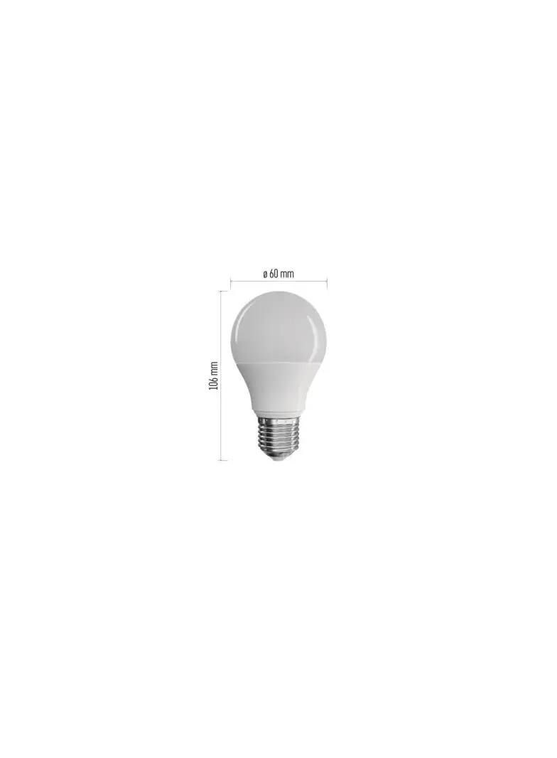 Żarówka LED Classic A60 9W E27 ciepła biel 6PK