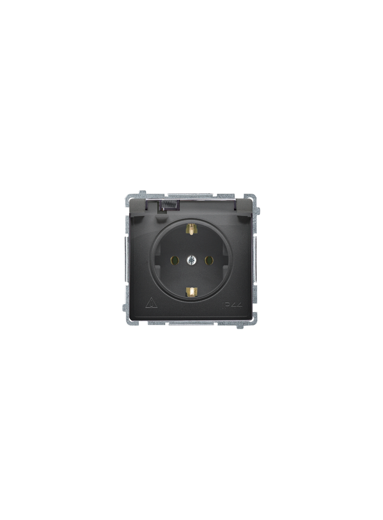 Simon BASIC WMBW-73111x-Y011 Gniazdo wtyczkowe Schuko do wersji IP44 (moduł) 16A, 250V~, zaciski śru BMGSZ1B.01/49A KONTAKT