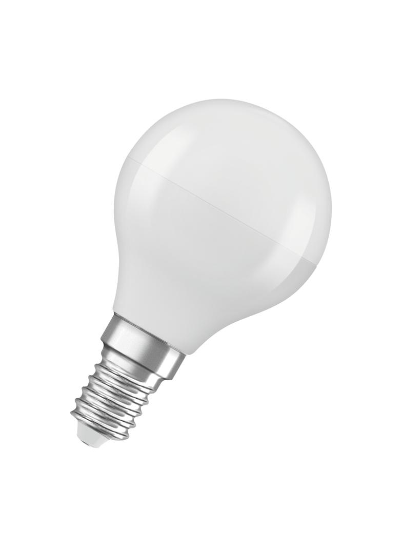 Żarówka LED E14 kulka 4,9W 470lm 200 ° 4000K neutralna biel VALUE OSRAM