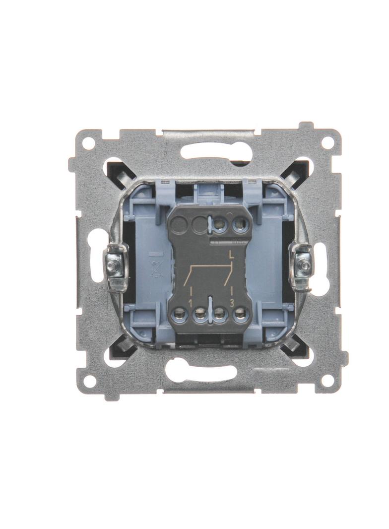 Simon 54 Łącznik świecznikowy 16A 250V zaciski śrubowe antracyt DW5A.01/48 KONTAKT