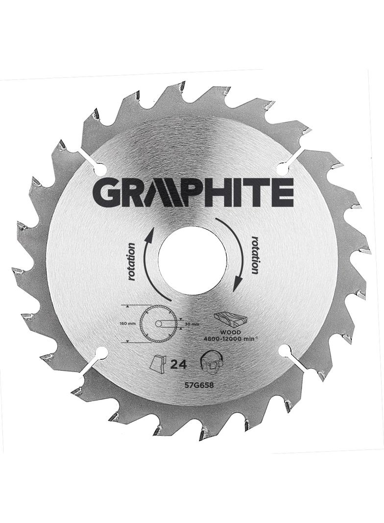 Tarcza do pilarki, widiowa, 160 x 30 mm, 24 zęby
