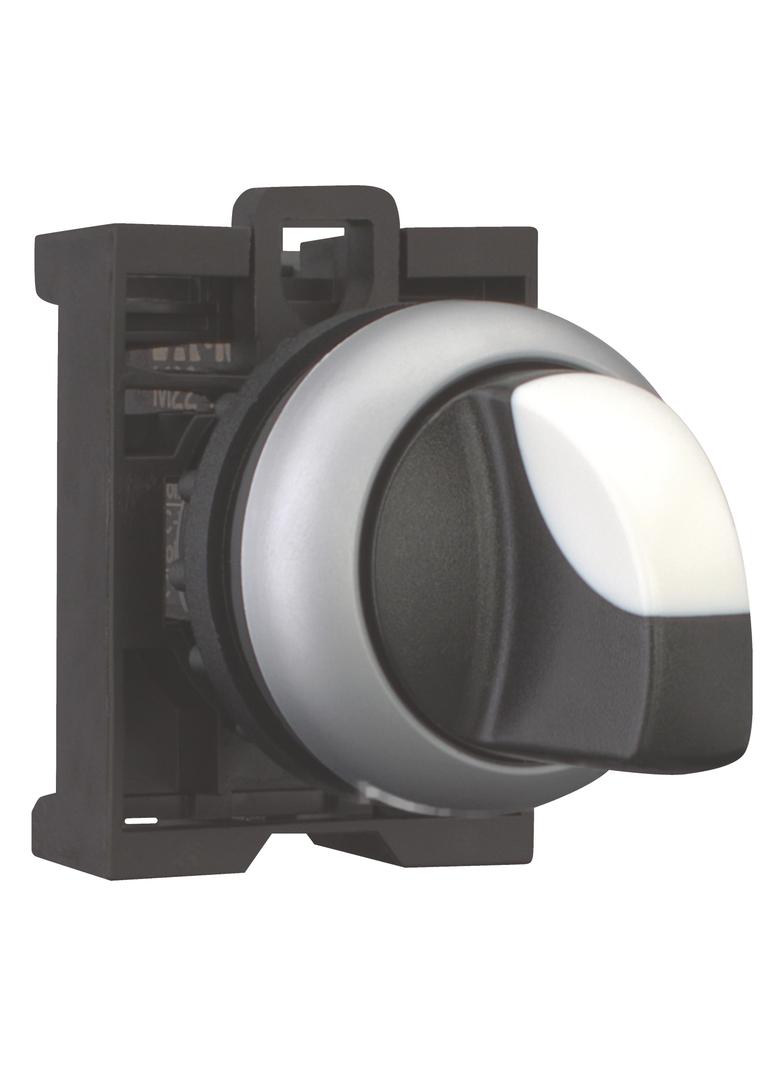 M22-WRK/K10 Przełącznik 2 położeniowy pokrętło 22mm czarny 1Z bez samopowrotu 216518 EATON