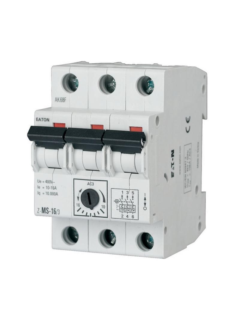 Z-MS-16/3 Wyłącznik silnikowy 3P 7,5kW 10-16A 248412 EATON