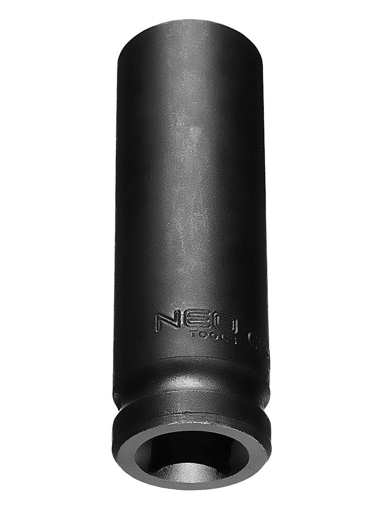 Nasadka udarowa 1/2" długa, 17 x 78mm , Cr-Mo