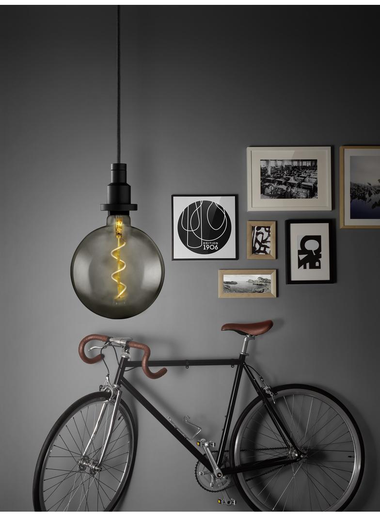 Lampa LED Vintage 1906 dim CL GLOBE200 Filament szkło przezroczyste SMOKE 12 dim 5W 818 E27