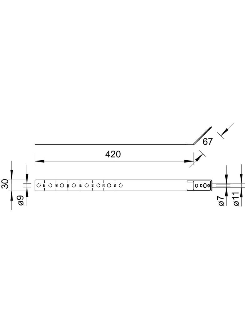 301/V-VA, UCHWYTY RYNNOWE REGU.VA