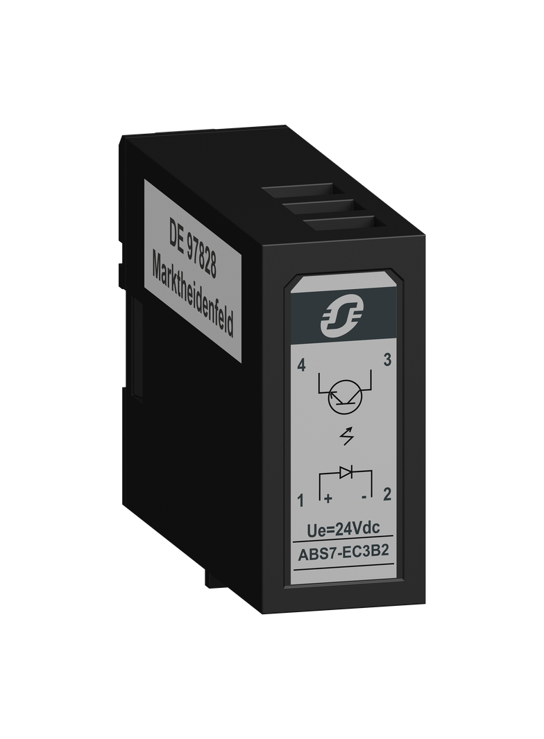 Modicon ABE7, półprzewodnikowy przekaźnik wtykowy, 12.5 mm, wejściowy, 24 V DC, typ 2