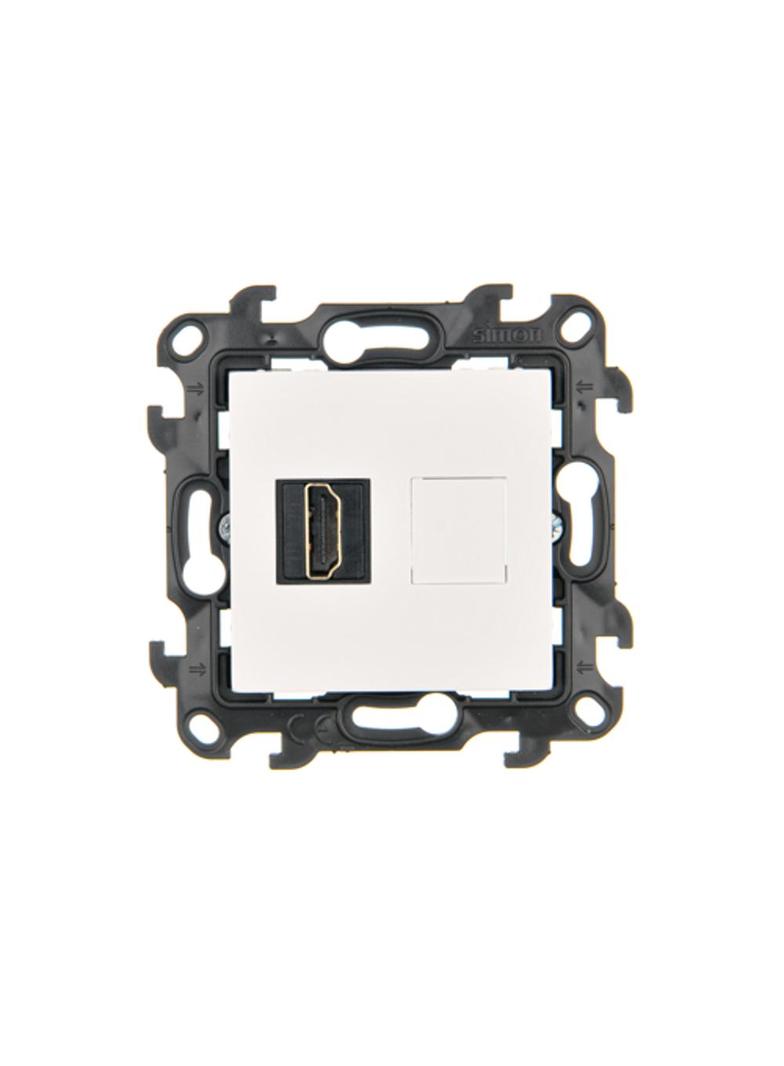 Simon 24 Gniazdo HDMI 2.1 pojedyncze biały NGHDMI121.01/11