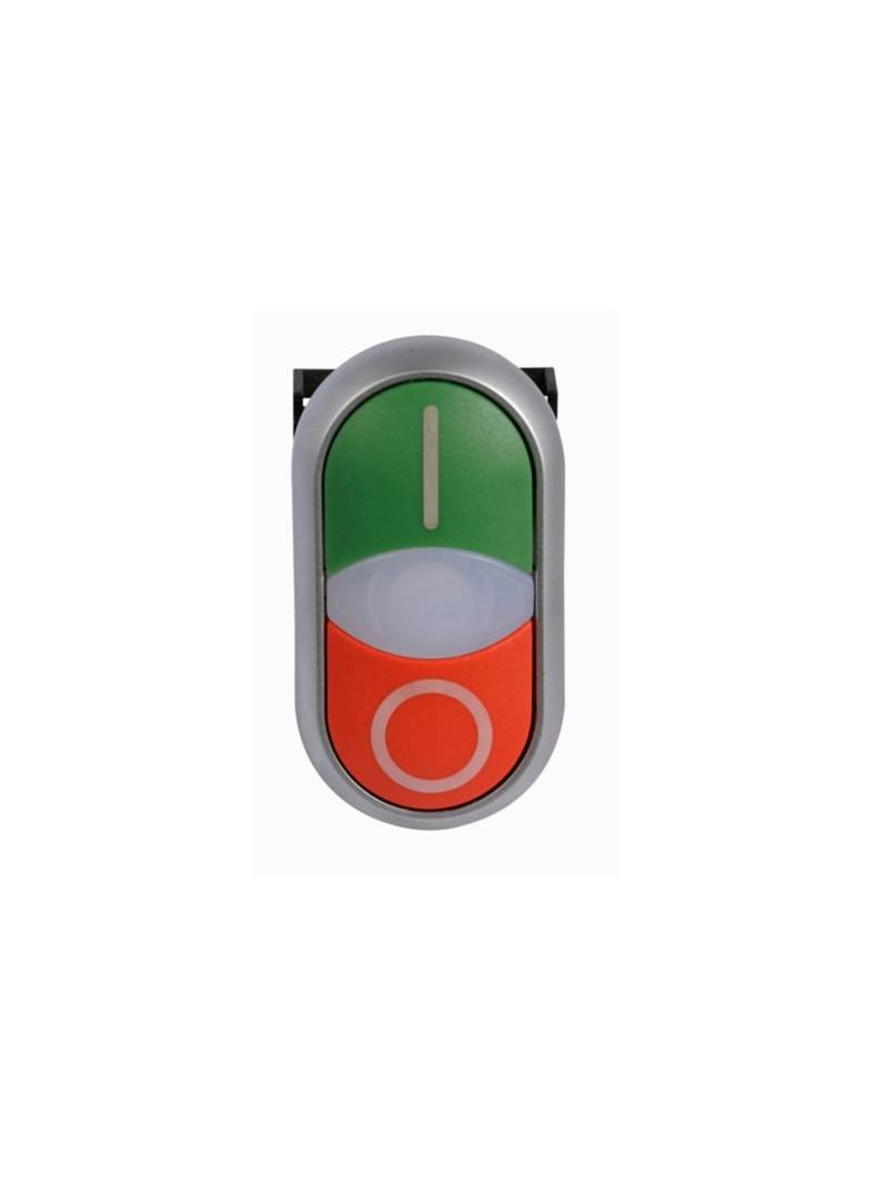 M22-DDLM-WS-X1/X0 Przycisk podwójny z samopowrotem i z możliwością podświetlenia 284832 EATON