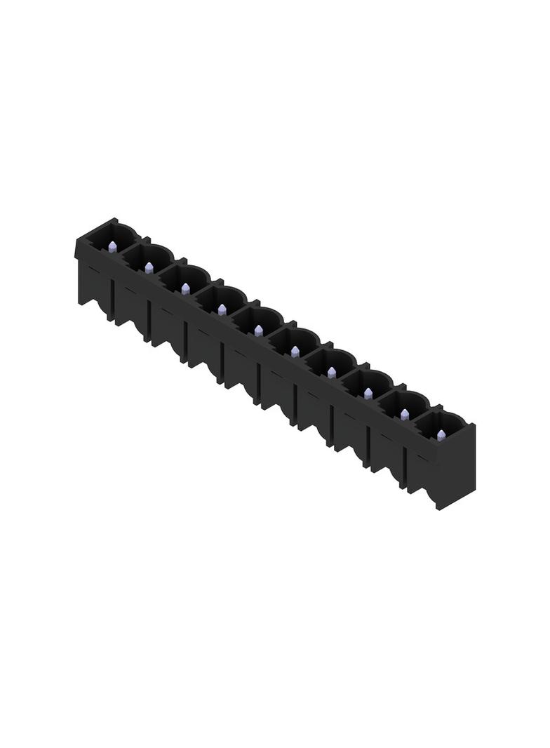 SL 7.62HP/10/180G 3.2SN BK BX Wtyki PCB (złącza płyty), 7.62 mm, Liczba biegunów: 10, kąt odejścia: 180° /50szt./ 1122610000 WEIDMÜLLER