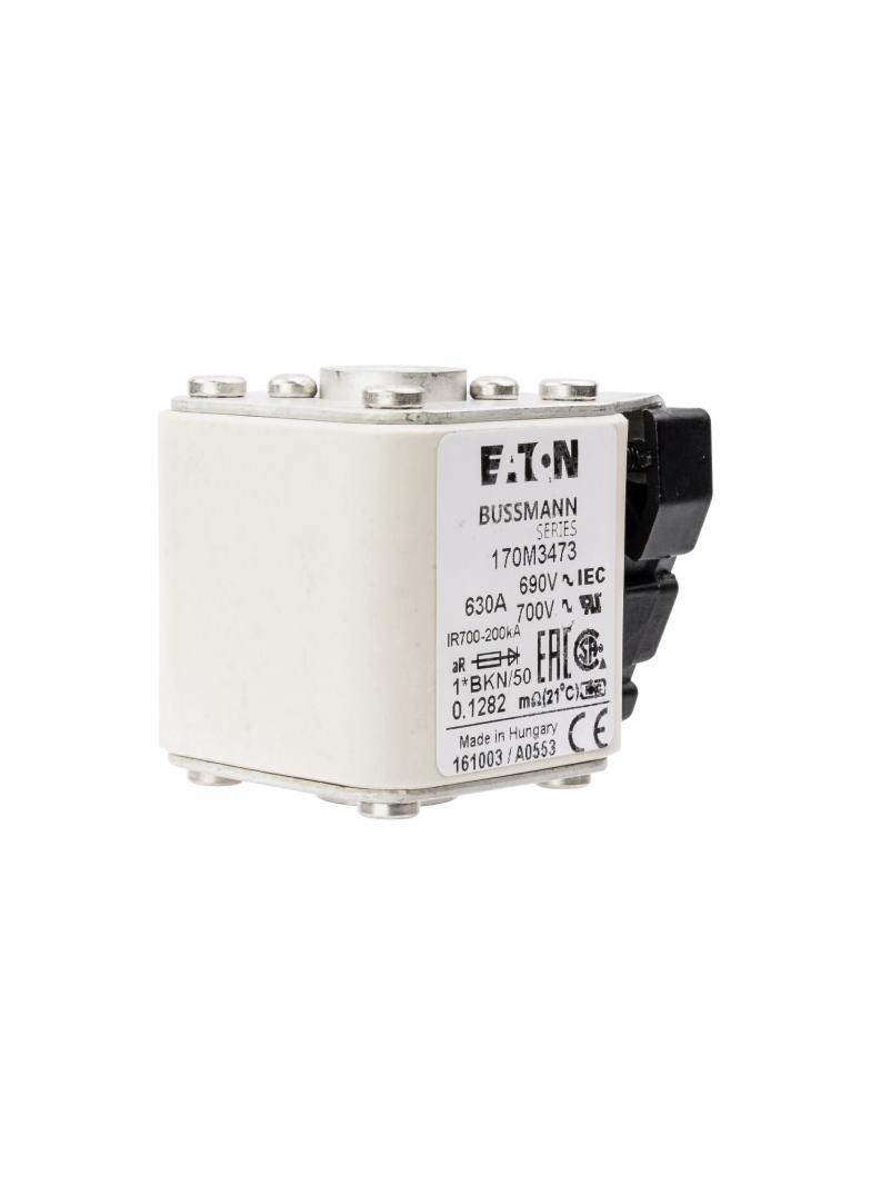 FUSE 630A 690V 1*BKN/50 AR UC Wkładka szybka 630A AC 690V rozmiar 1 aR IEC UL 170M3473 EATON